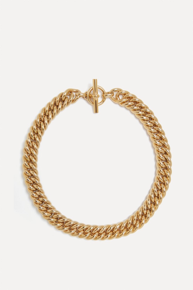 Large Curb Chain Necklace from Tilly Sveaas