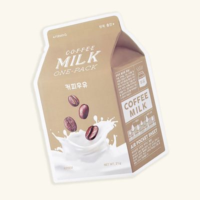 Coffee Milk Sheet Mask from A’PIEU