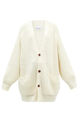 Knit Buttoned Wool Cardigan  from Raey