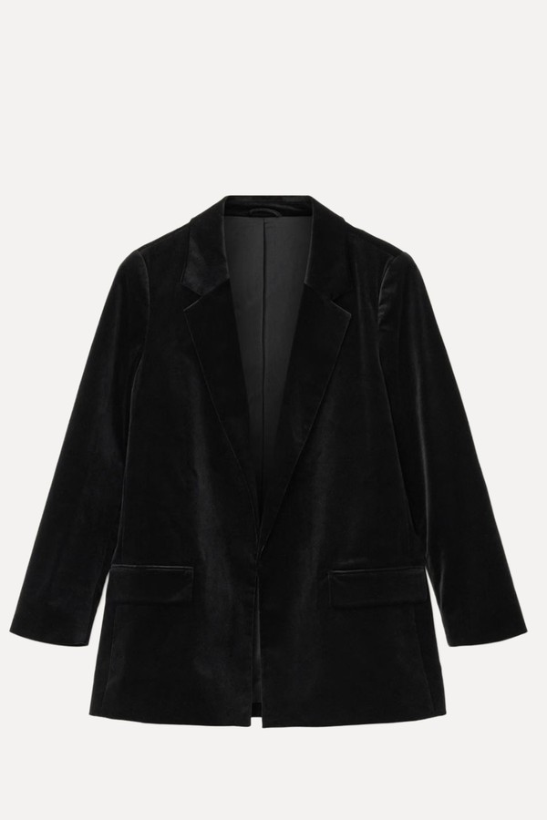 Aleida Velvet Blazer