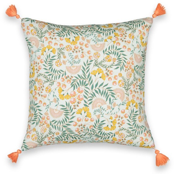 Majari Printed Cotton Cushion Cover from La Redoute