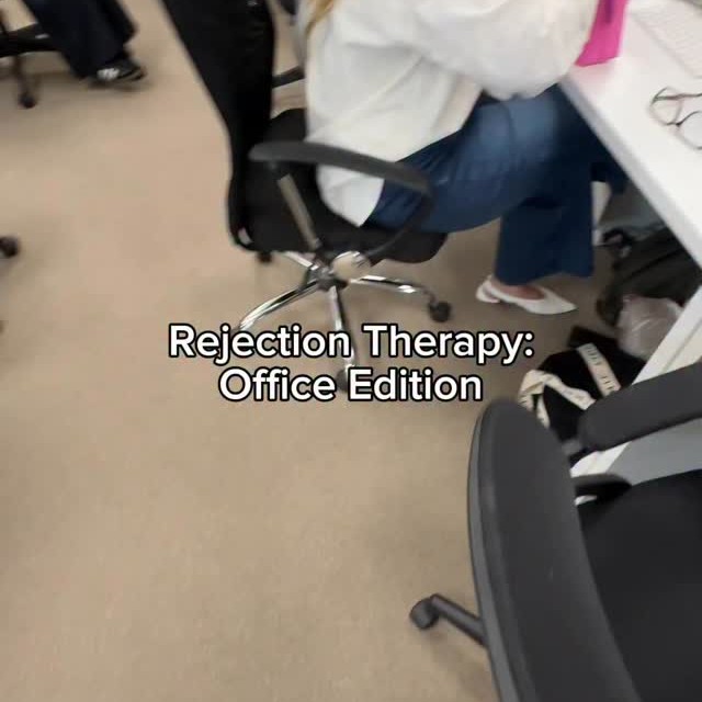 Rejection therapy, office edition. Why is everyone so polite?