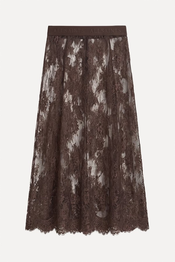 Arran Lace Ankle Length Skirt 