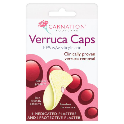 Verruca Caps from Carnation Footcare