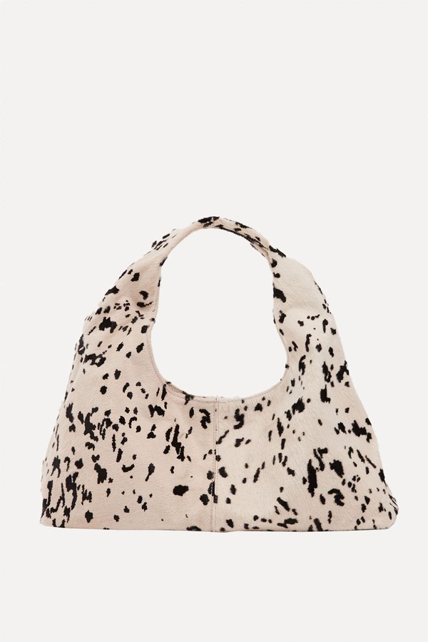 Pony Hair Mid Size Slouch Shoulder Bag from ASOS