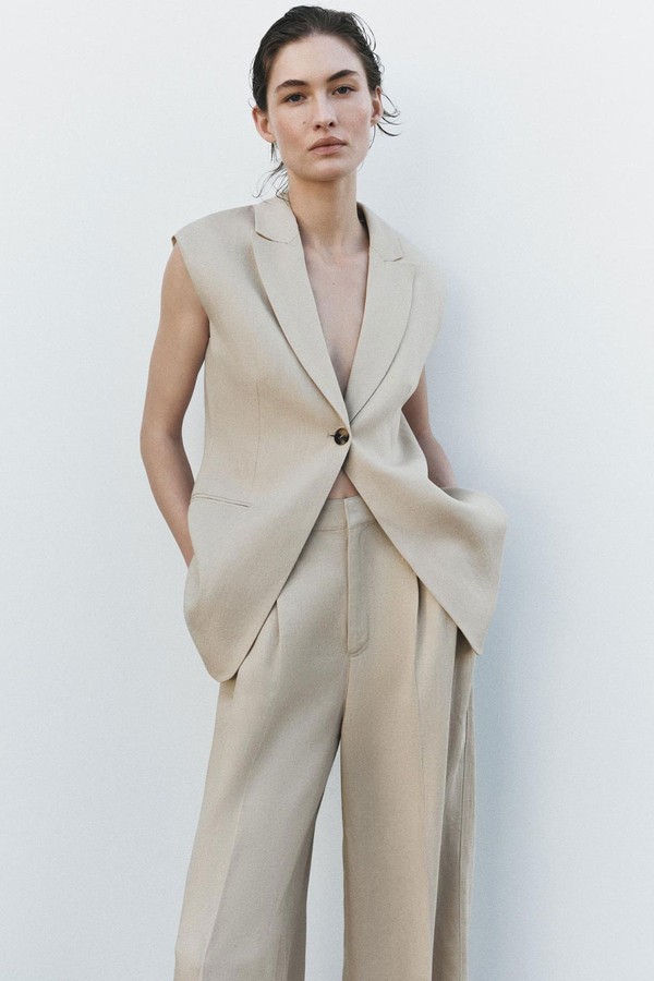 Shoulder Pad Waistcoat