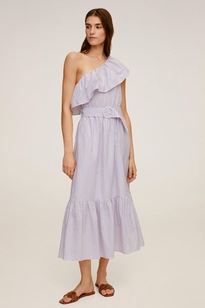 Frilled Belt Dress from Mango