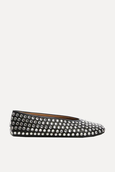 Rhinestone Ballerinas from Mango