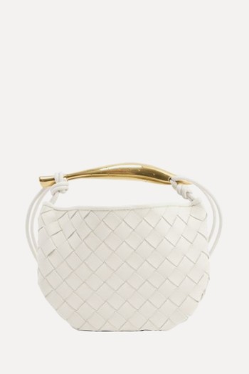 Sardine Intrecciato Mini Leather Cross-Body Bag from Bottega Veneta