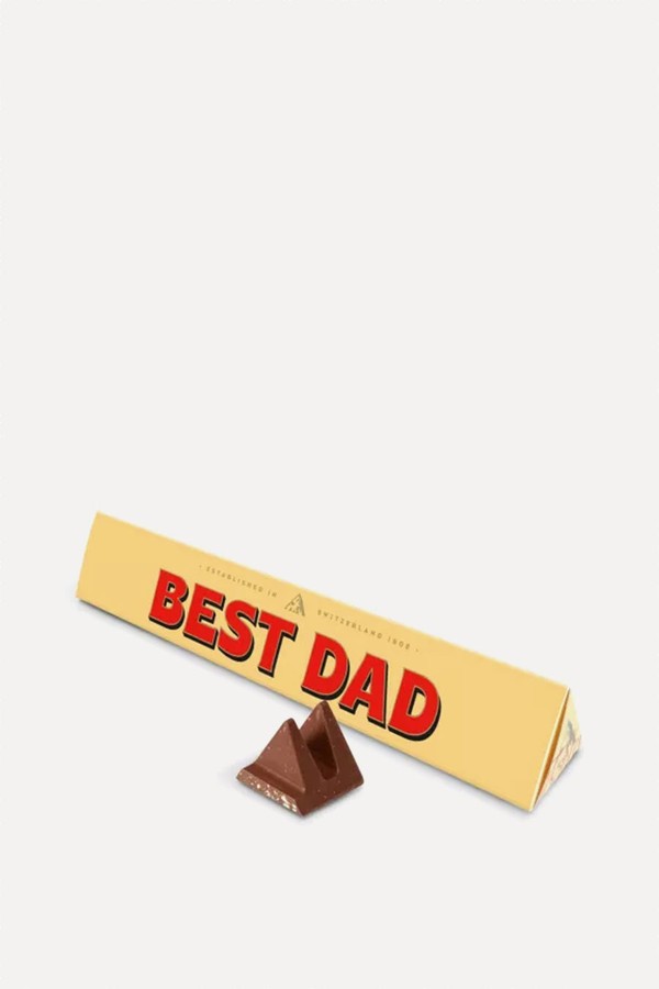 Best Dad Milk Chocolate & Nougat Bar from Toblerone