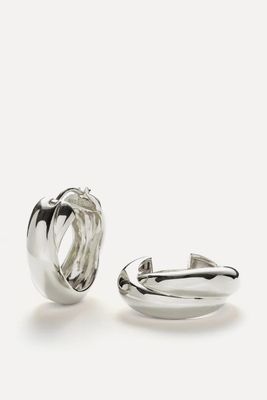 Lucy Williams Chunky Entwine Hoop Earrings from Missoma