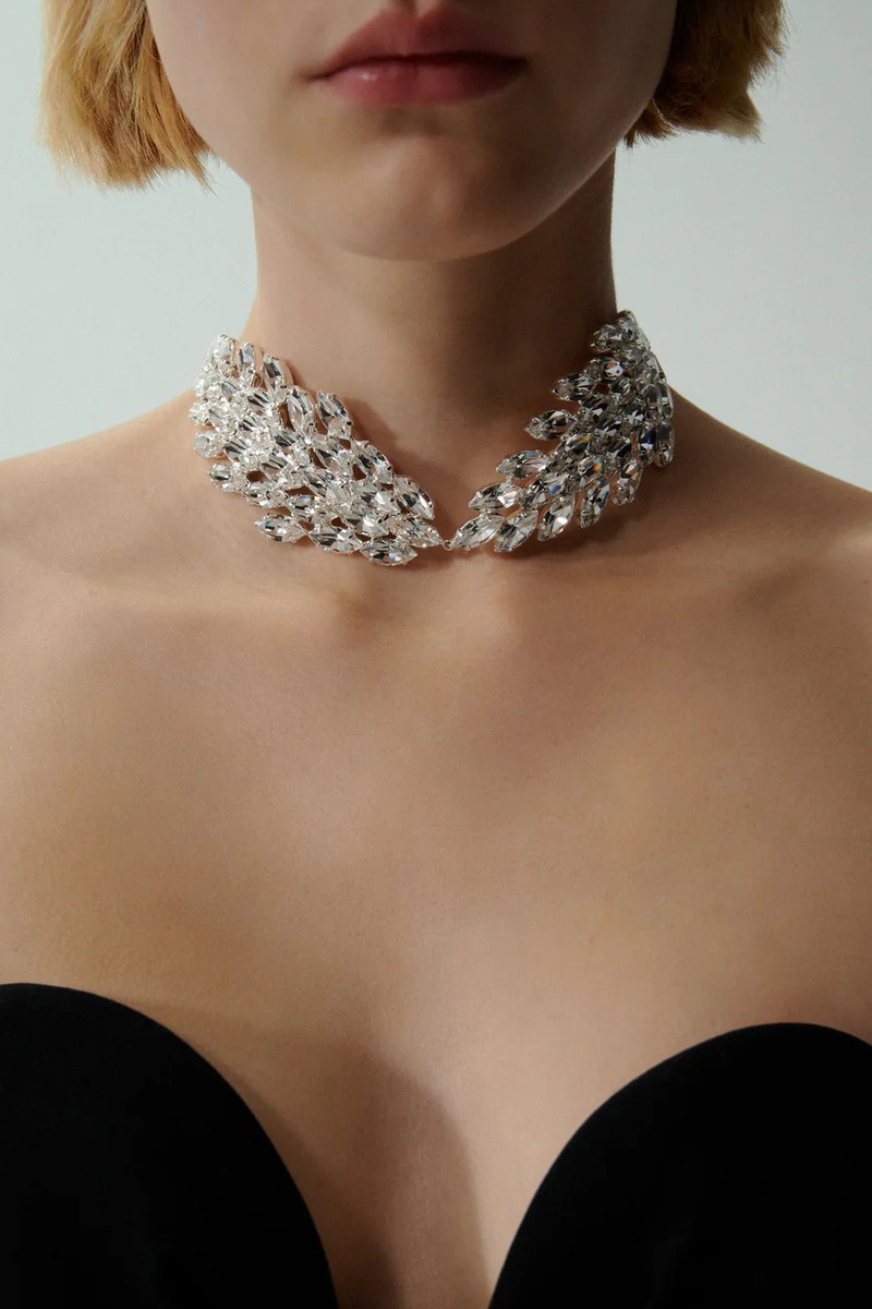Crystal Marquise Choker from Magda Butrym