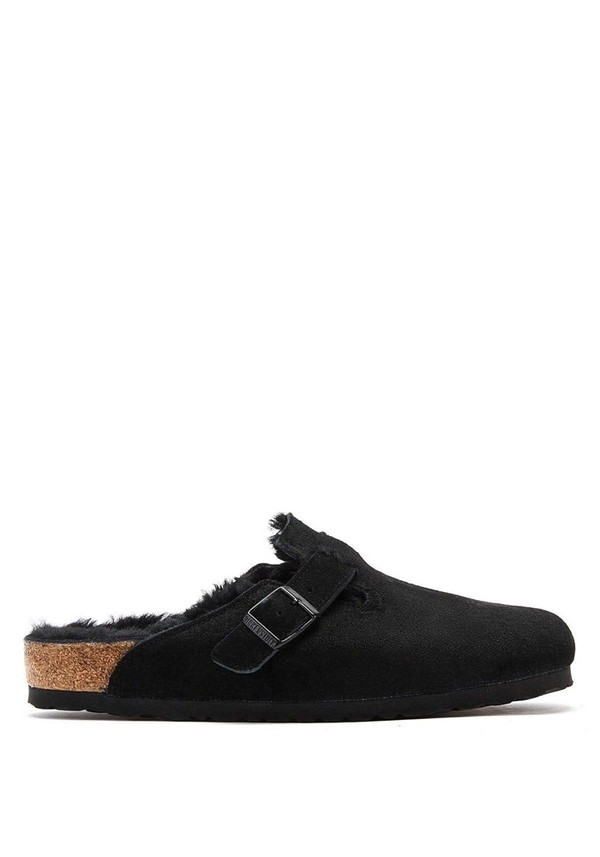 Boston Suede/Shearling Mules from Birkenstock
