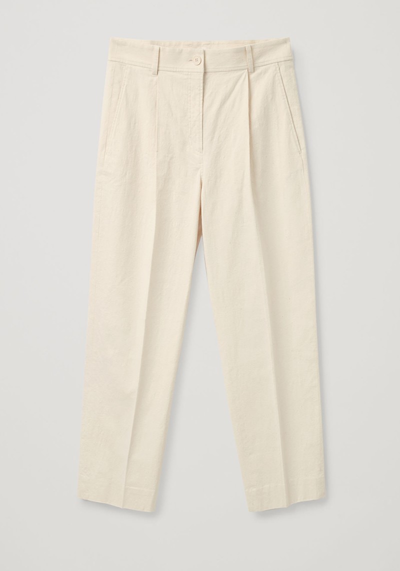 Pleated Linen Trousers from COS