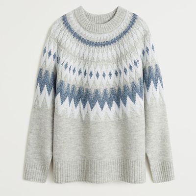 Metallic Thread Sweater from Mango