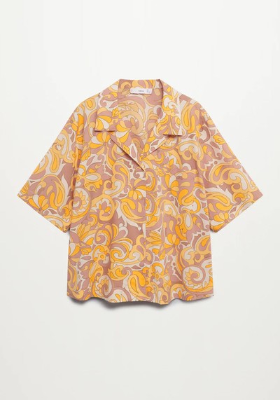 Printed Shirt from Mango