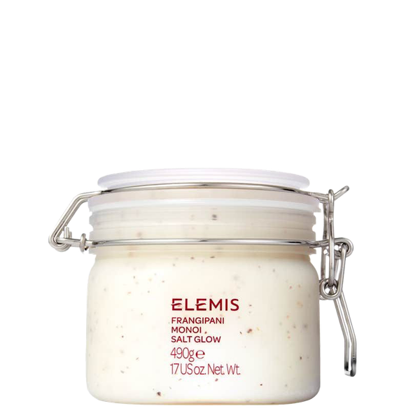 Frangipani Monoi Salt Glow Body Scrub from Elemis