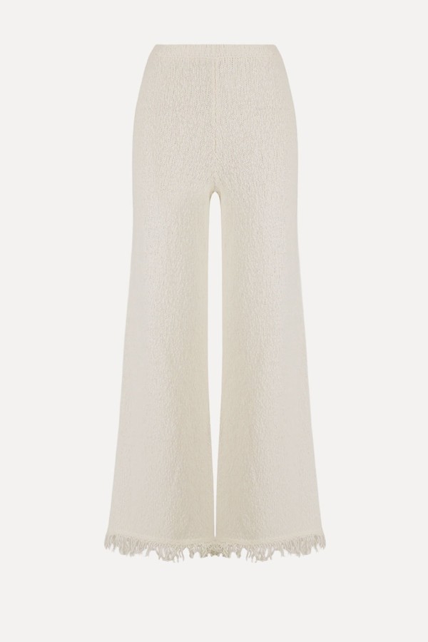 Sue Fringe Knit Pants from Dissh
