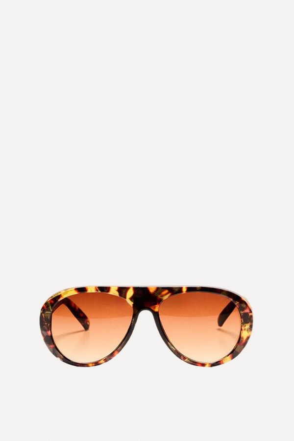 Resin Sunglasses from Bershka