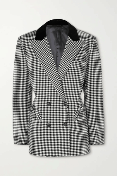 Vibrance Everynight Double-Breasted Wool-Blend Blazer from Blazé Milano