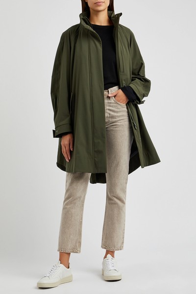 Beirut Green Layered Shell Gilet & Raincoat from Max Mara