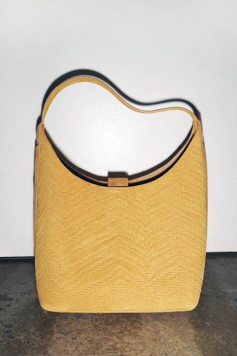 Split Suede Bag