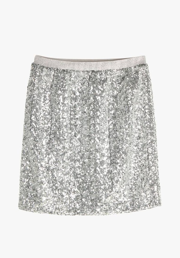 Sequin Mini Skirt