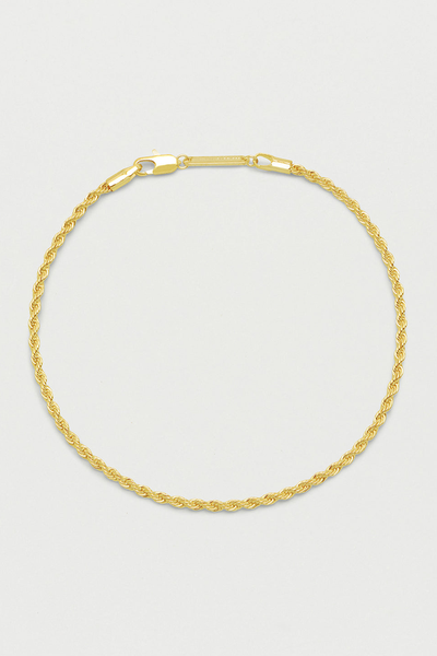 Chunky Rope Chain Anklet from Estella Bartlet