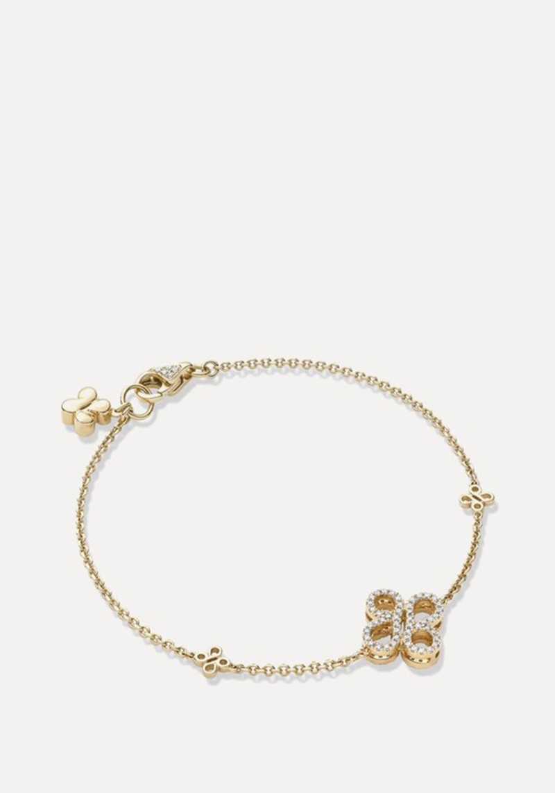 Be Boodles Yellow Gold Charm Bracelet* 