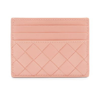 Intrecciato Leather Cardholder from Bottega Veneta