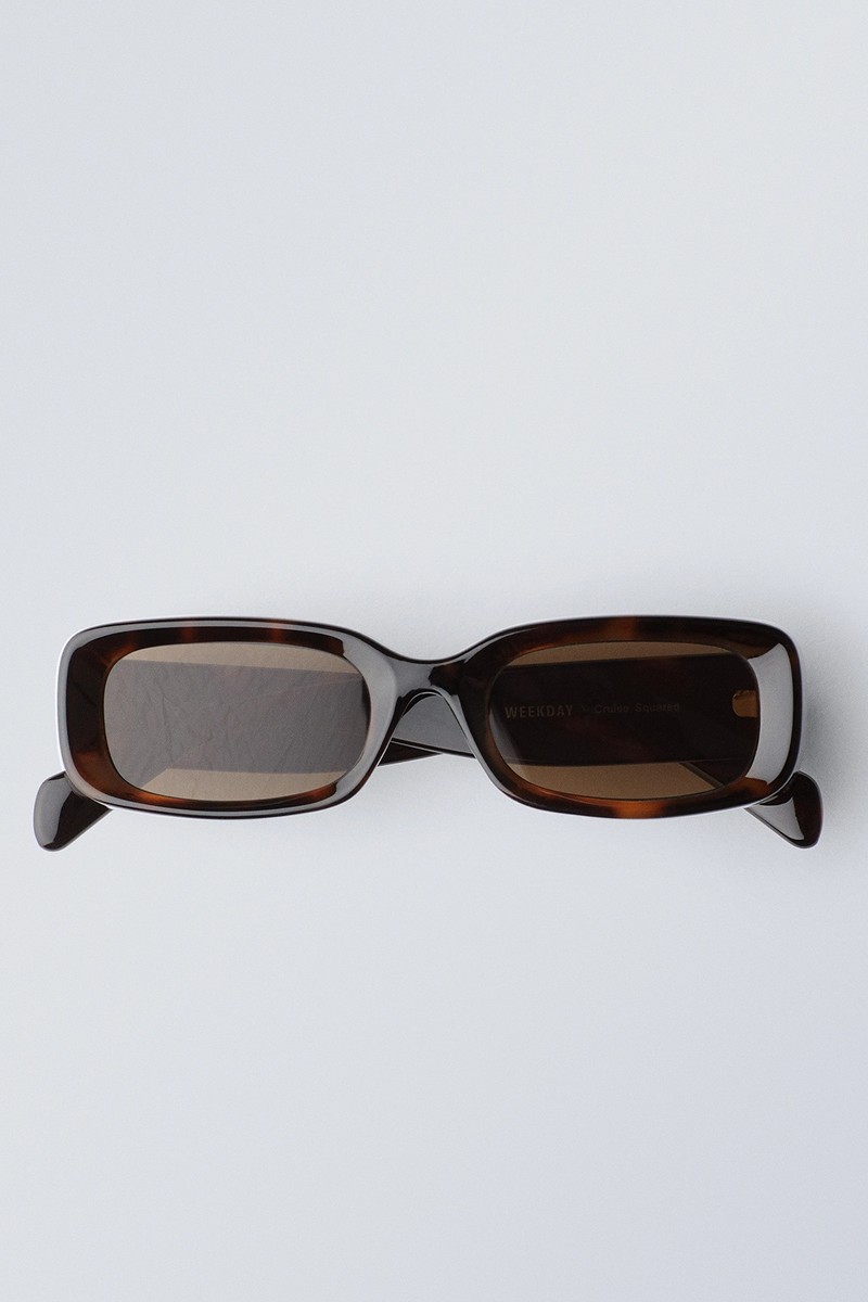 Cruise Squared Sunglasses from Weekday
