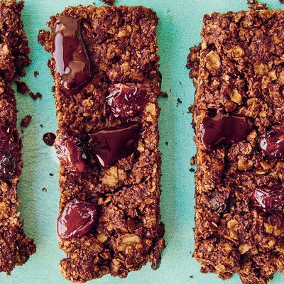 Double Chocolate & Cranberry 'Brownola' Bars