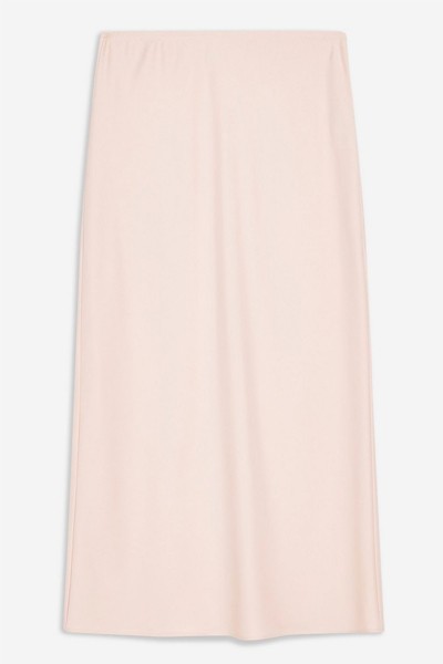 Satin Bias Midi Skirt from Topshop