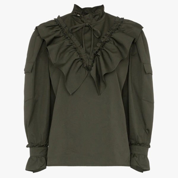 Ruffled Blouse from Miu Miu