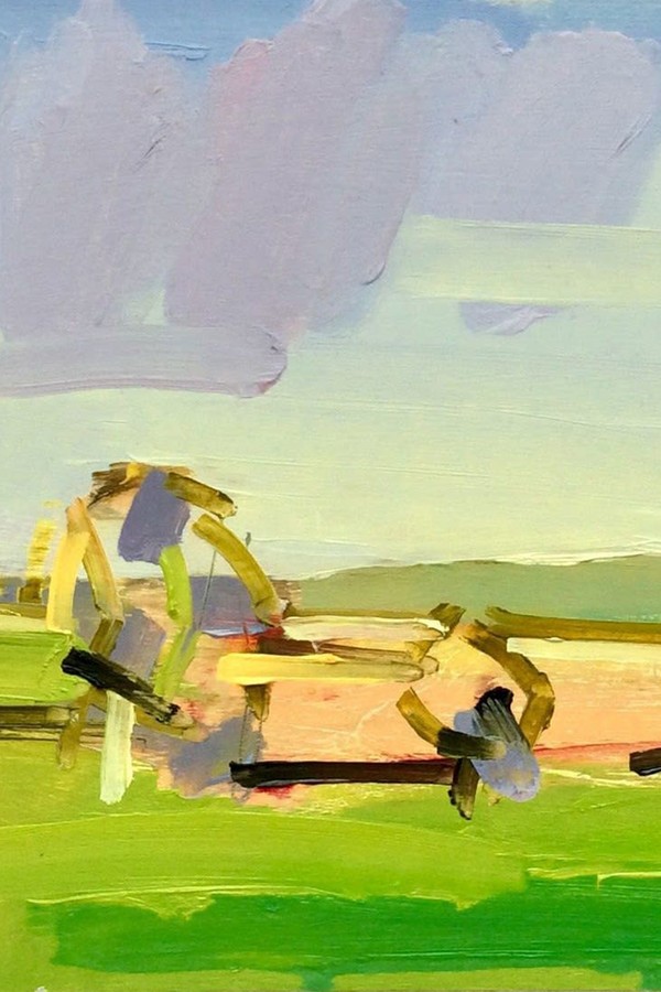 Field West Sussex Painting from Stephen Palmer