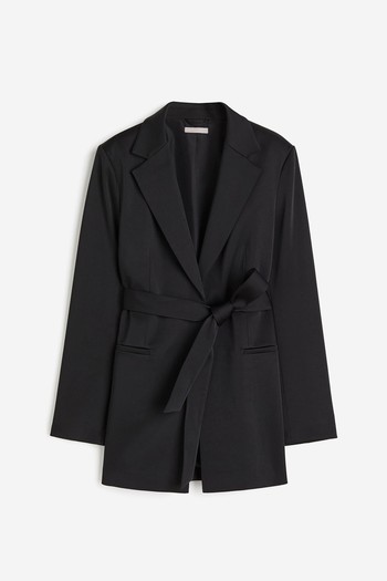 Tie Belt Blazer