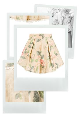 Kirra Floral-Print Linen Shorts from Zimmermann