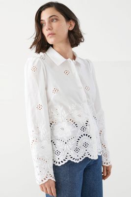 Broderie-Anglaise Blouse from & Other Stories