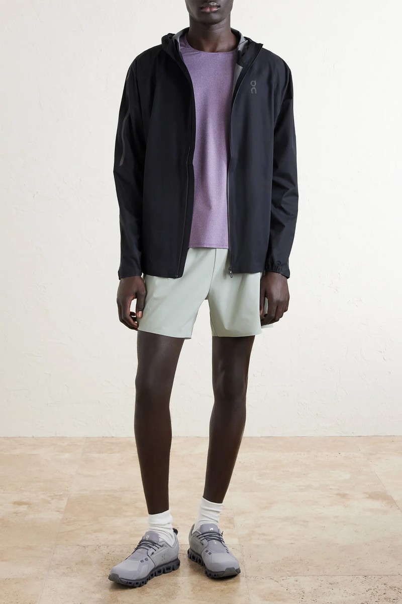Logo-Print Striped GuardTec™ Shell Jacket from ON