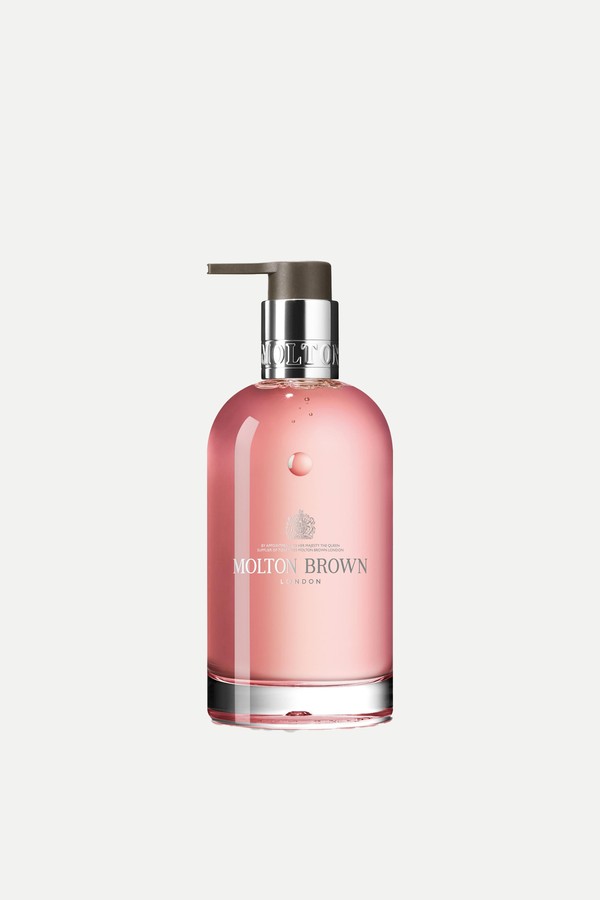 Delicious Rhubarb & Rose Fine Liquid Hand Wash Glass Bottle