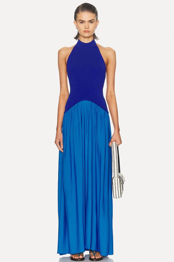 The Halter Soglio Dress from Solid & Striped