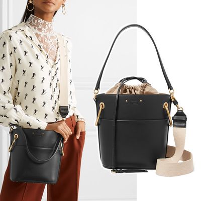 Roy Small Leather Bucket Bag, £830 (was £1,185)
