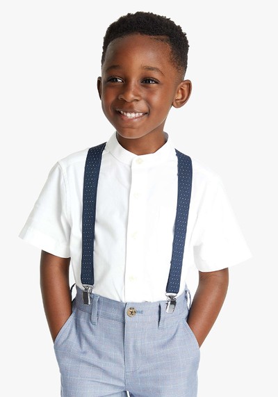 Heirloom Collection Boys' Grandad Shirt from John Lewis