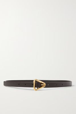 Grasp Leather Waist Belt from Bottega Veneta