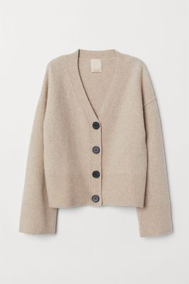 Wool Blend Cardigan from H&M