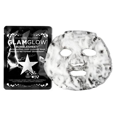 Oxygenating Deep Cleanse Mask from Glamglow Bubblesheet