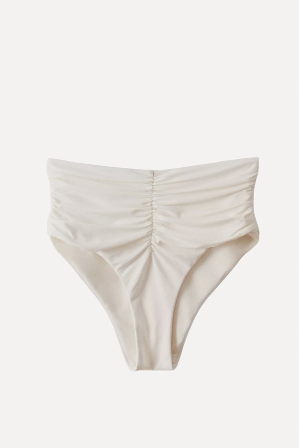 Gathered Beach Bikini Bottoms from Zara Home