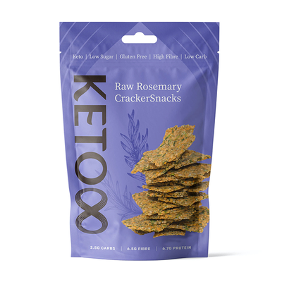 Keto8 Rosemary Cracker Snacks  from Root To Wellness