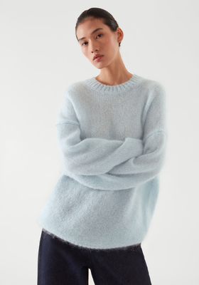 Mohair-Blend Oversized Jumper  from COS