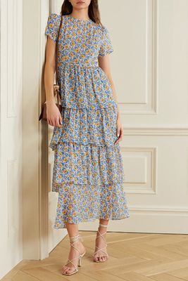 Brynn Tiered Floral Dress from HVN